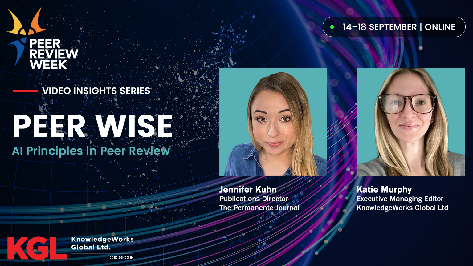 KGL Peer Wise Video Insight Series: AI Principles in Peer Review